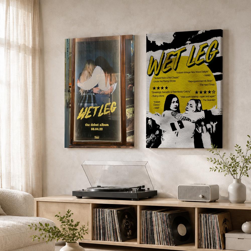 W-Wet Leg Rock Band Cool Frame - Live Rock ulasan dan harga
