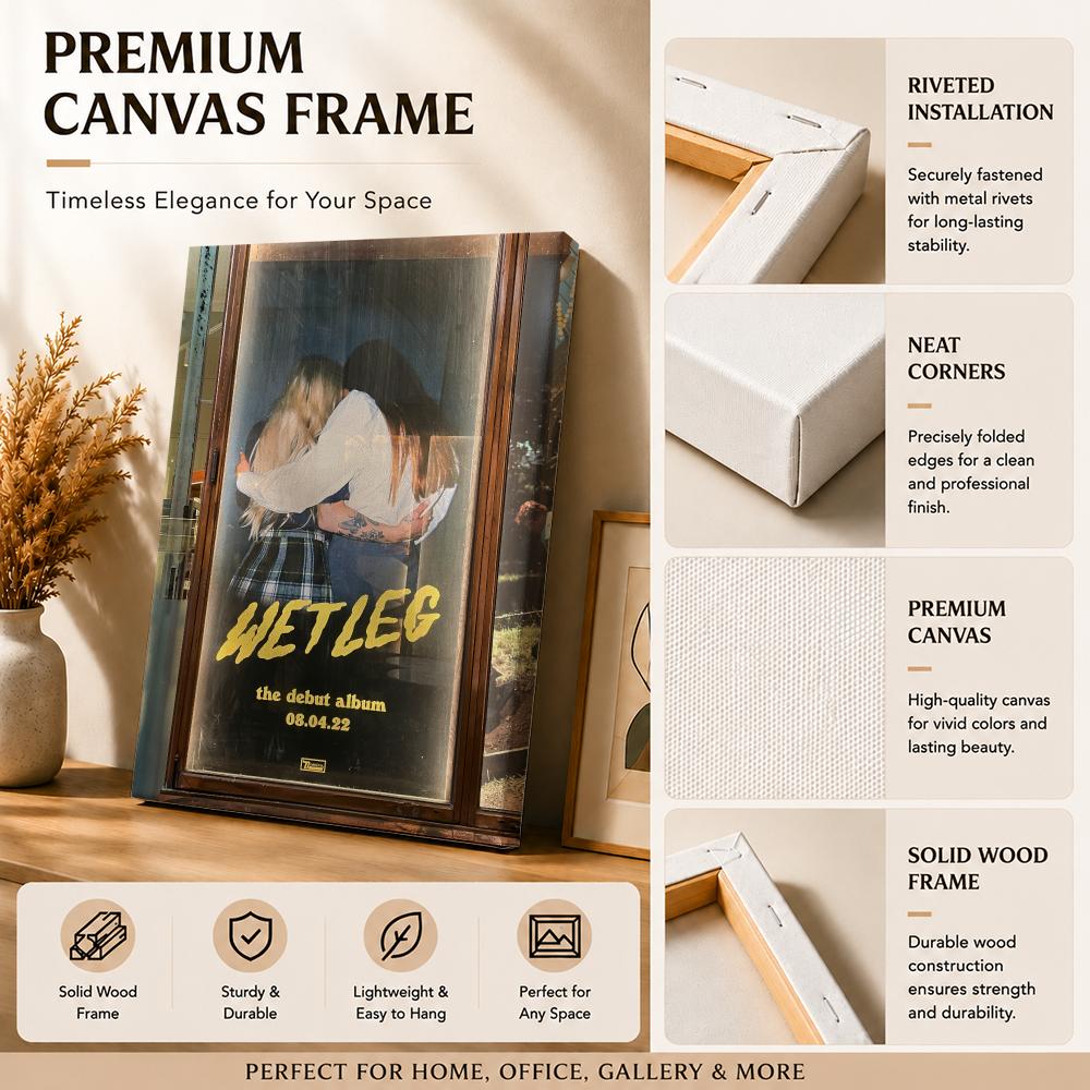 W-Wet Leg Rock Band Cool Frame - Live Rock ulasan dan harga
