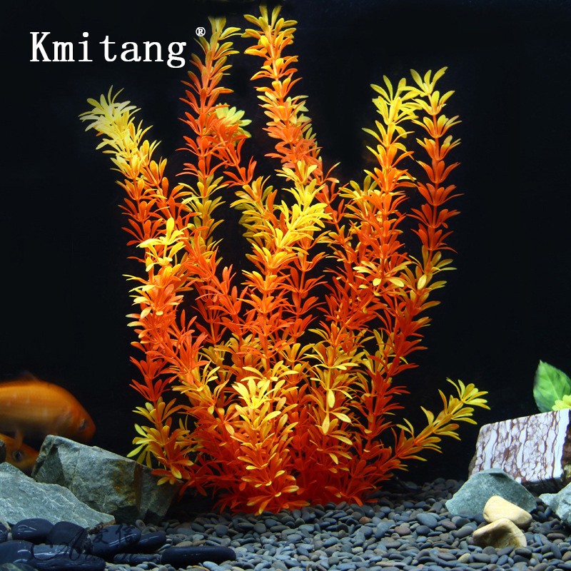 100cm Tropical Plants Large Ar - Marine Aquarium ulasan dan harga