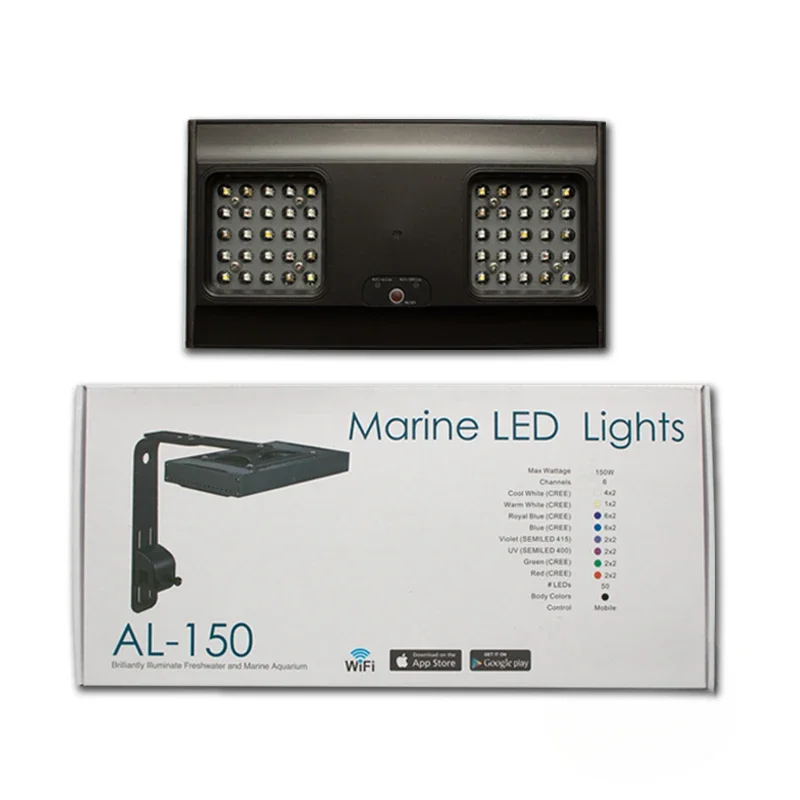 New Jebao WIFI LED Coral light - Reef Lighting ulasan dan harga