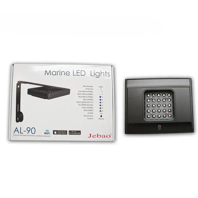 New Jebao WIFI LED Coral light - Reef Lighting ulasan dan harga