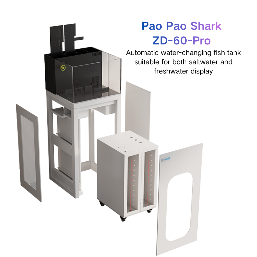 Smart Fish Tank Auto Water Cha - Marine Aquarium Cube ulasan dan harga
