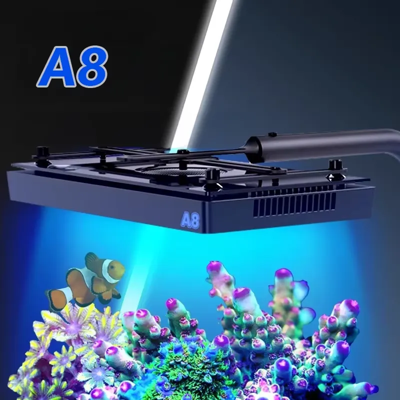A8SE II Max Blue 240W WiFi App - Marine Fish Tank ulasan dan harga